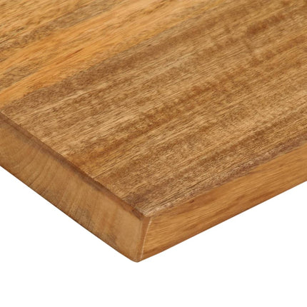 bordplade 110x60x3,8 cm naturlig kant massivt mangotræ