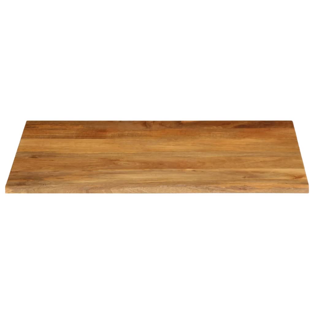 bordplade 110x80x3,8 cm naturlig kant massivt mangotræ