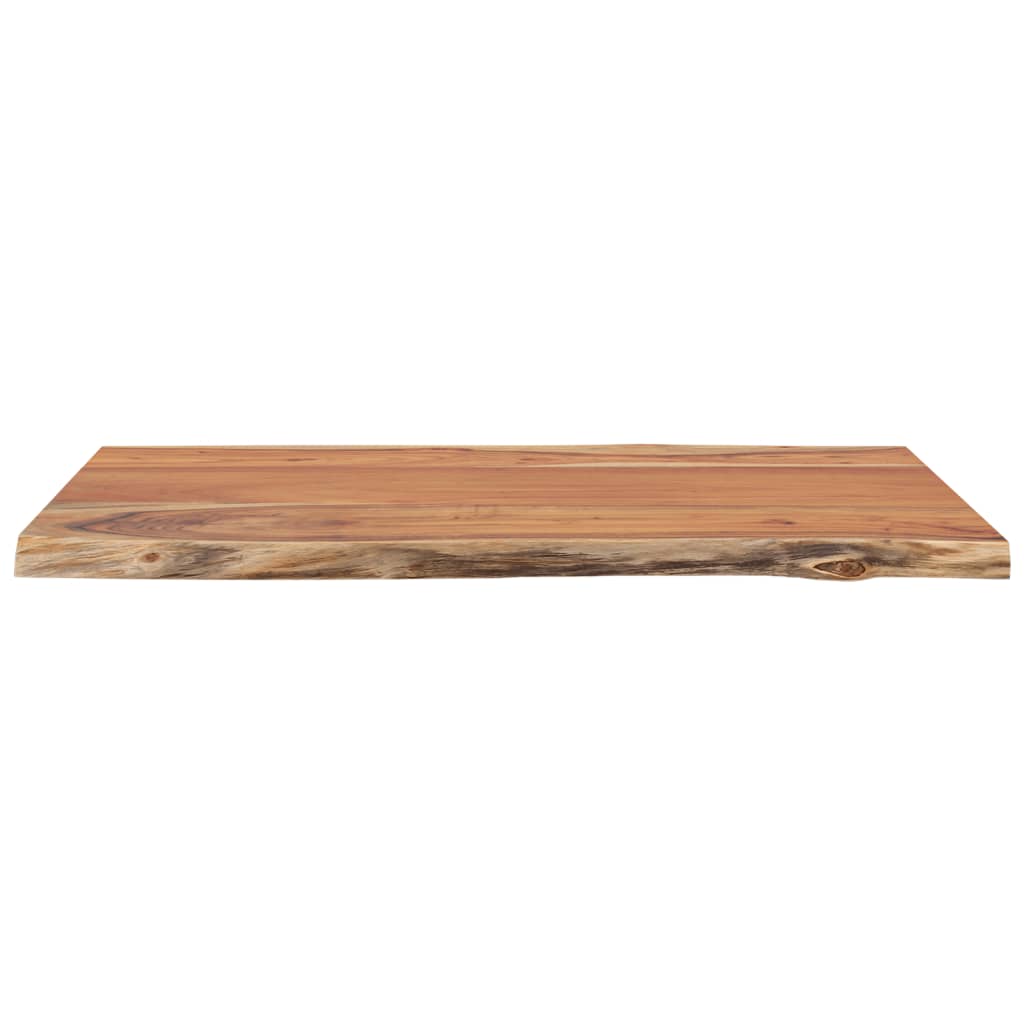 bordplade 50x40x2,5 cm rektangulær massivt akacietræ