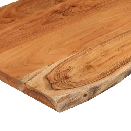 bordplade 50x40x2,5 cm rektangulær massivt akacietræ