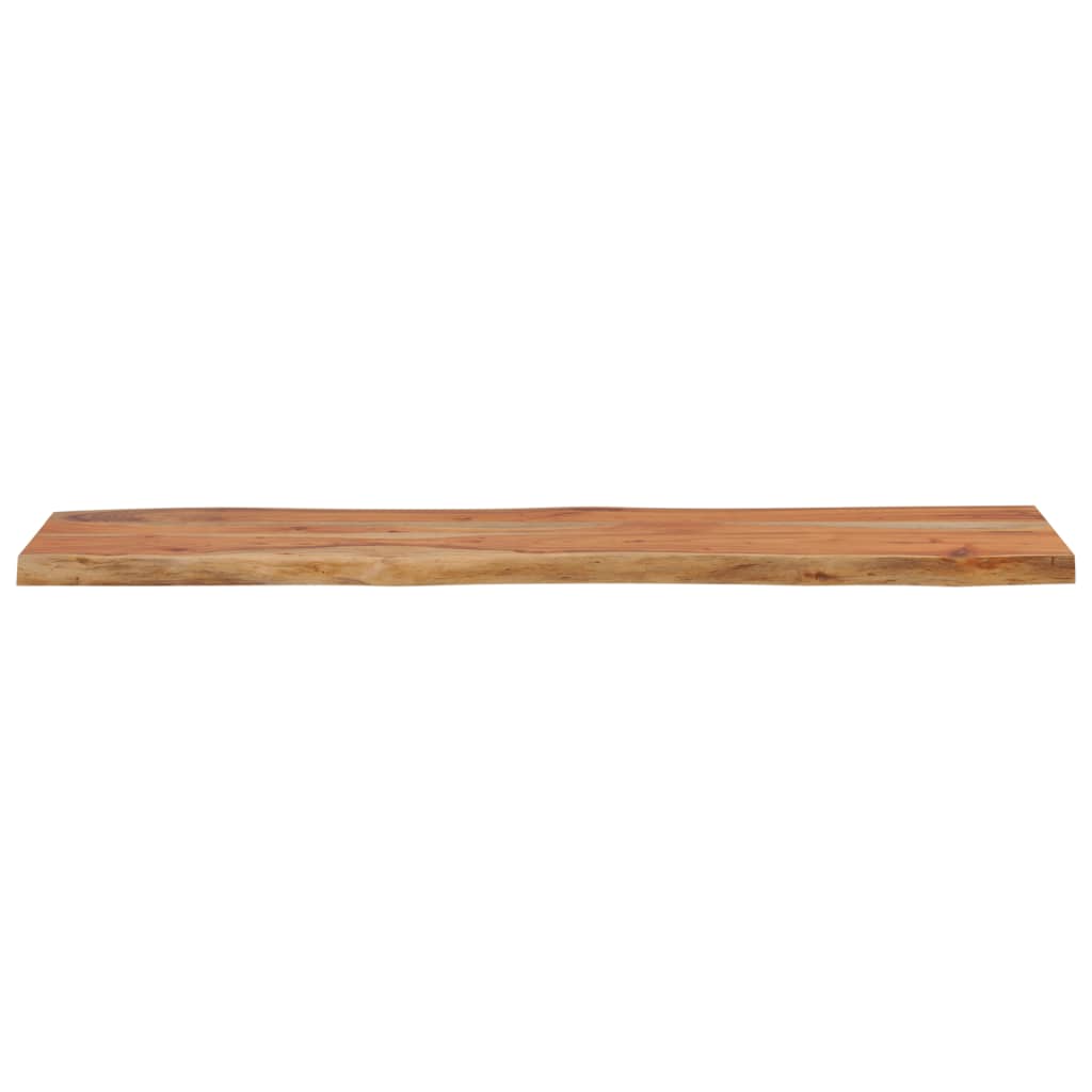 bordplade 110x40x2,5 cm rektangulær massivt akacietræ