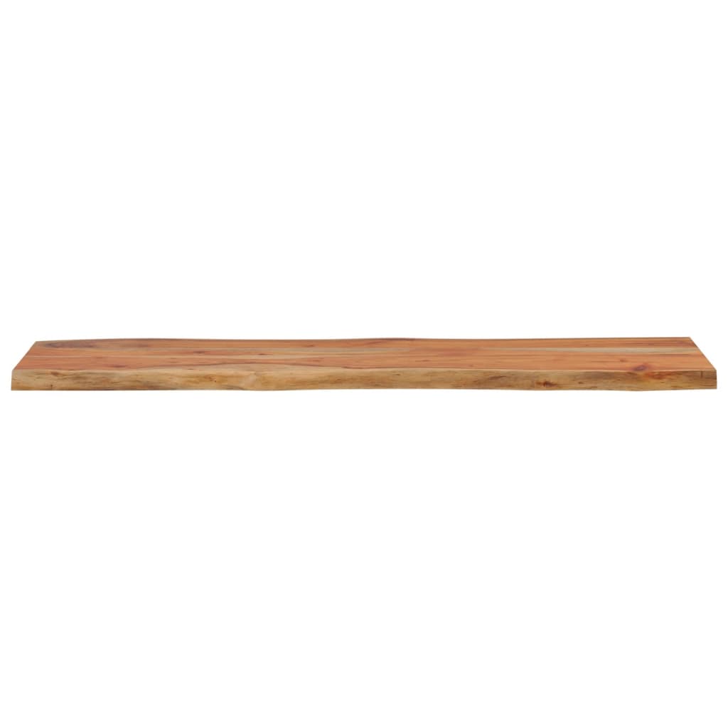 bordplade 120x40x2,5 cm rektangulær massivt akacietræ