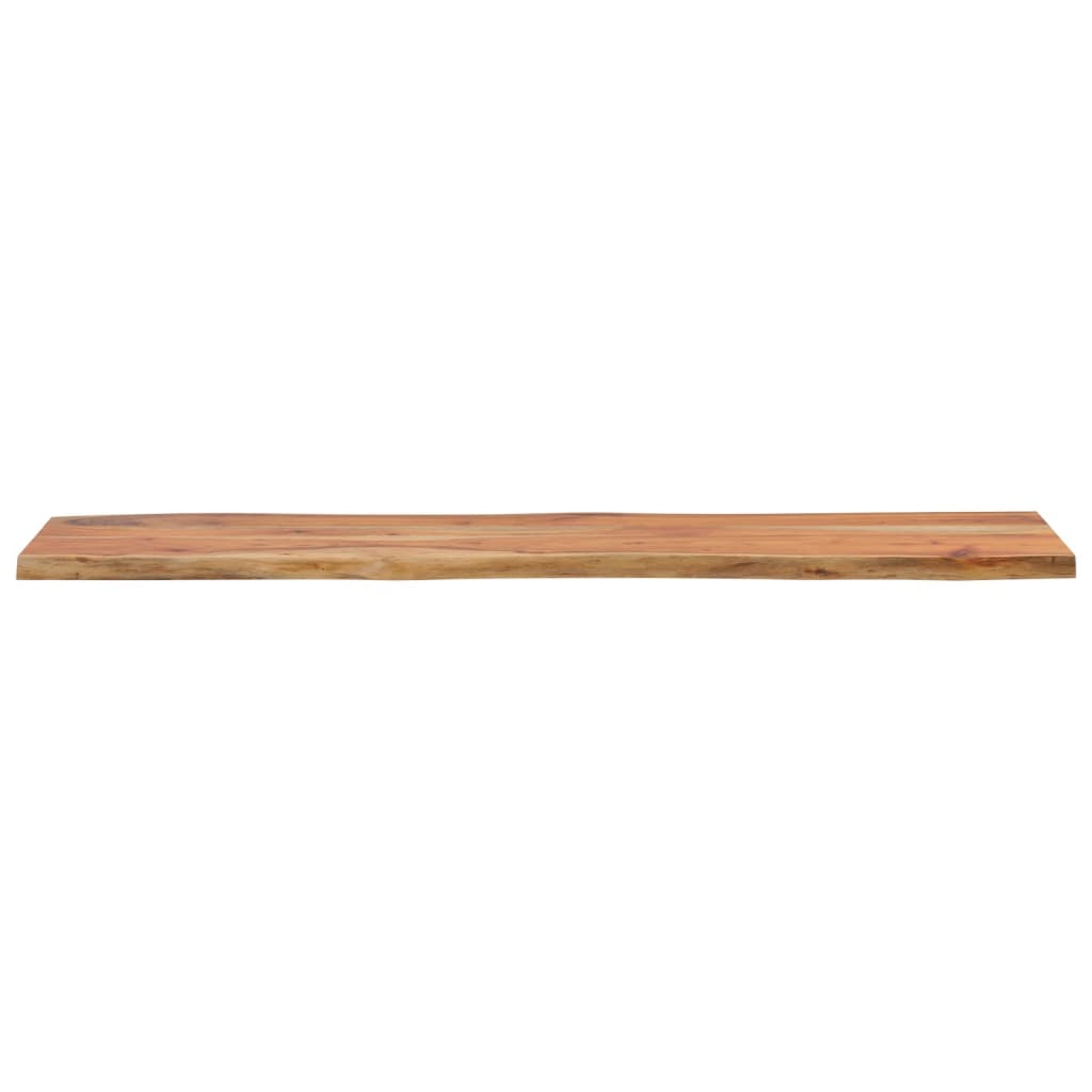 bordplade 140x40x2,5 cm rektangulær massivt akacietræ