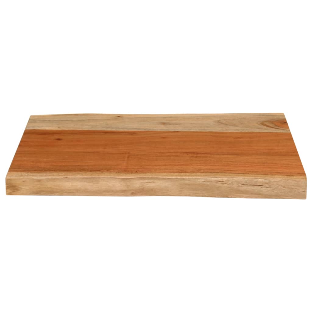 bordplade 60x40x3,8 cm rektangulær massivt akacietræ