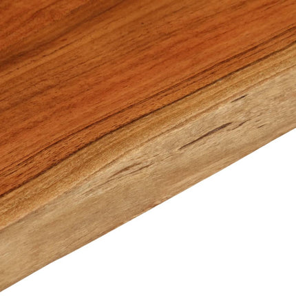 bordplade 80x40x3,8 cm rektangulær massivt akacietræ