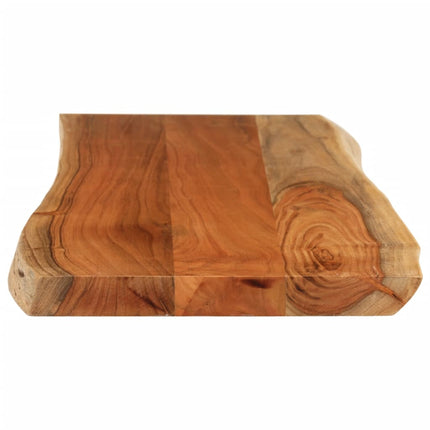 bordplade 90x40x3,8 cm rektangulær massivt akacietræ
