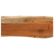 bordplade 100x40x3,8 cm rektangulær massivt akacietræ