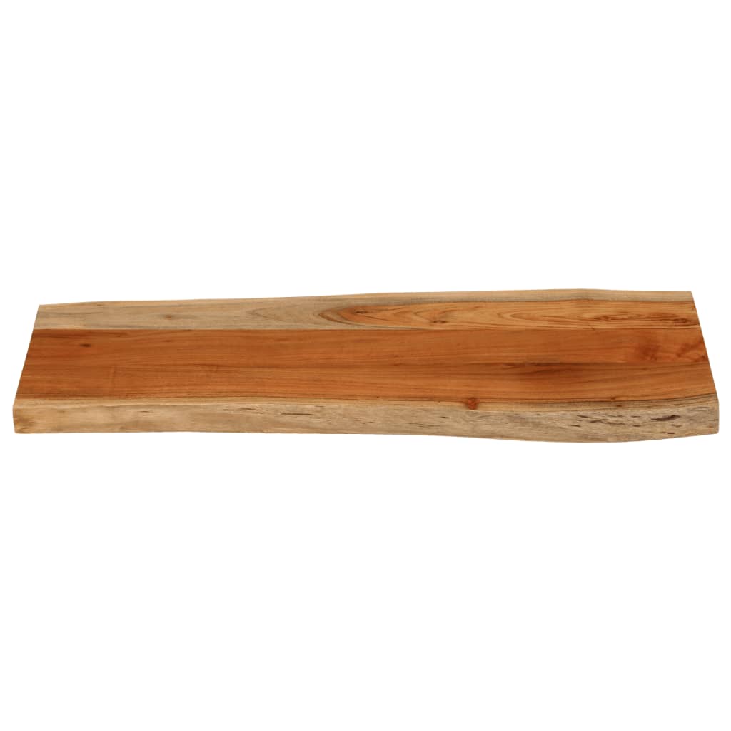 bordplade 100x40x3,8 cm rektangulær massivt akacietræ