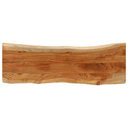 bordplade 120x40x3,8 cm rektangulær massivt akacietræ
