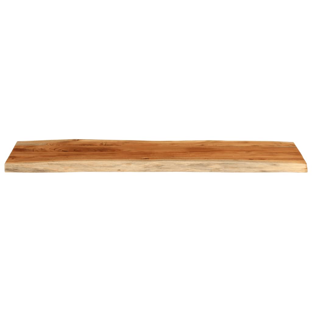 bordplade 140x40x3,8 cm rektangulær massivt akacietræ