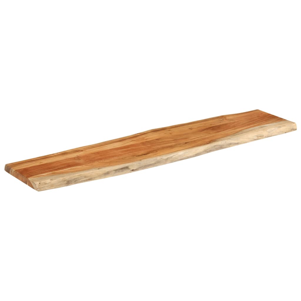 bordplade 160x40x3,8 cm rektangulær massivt akacietræ