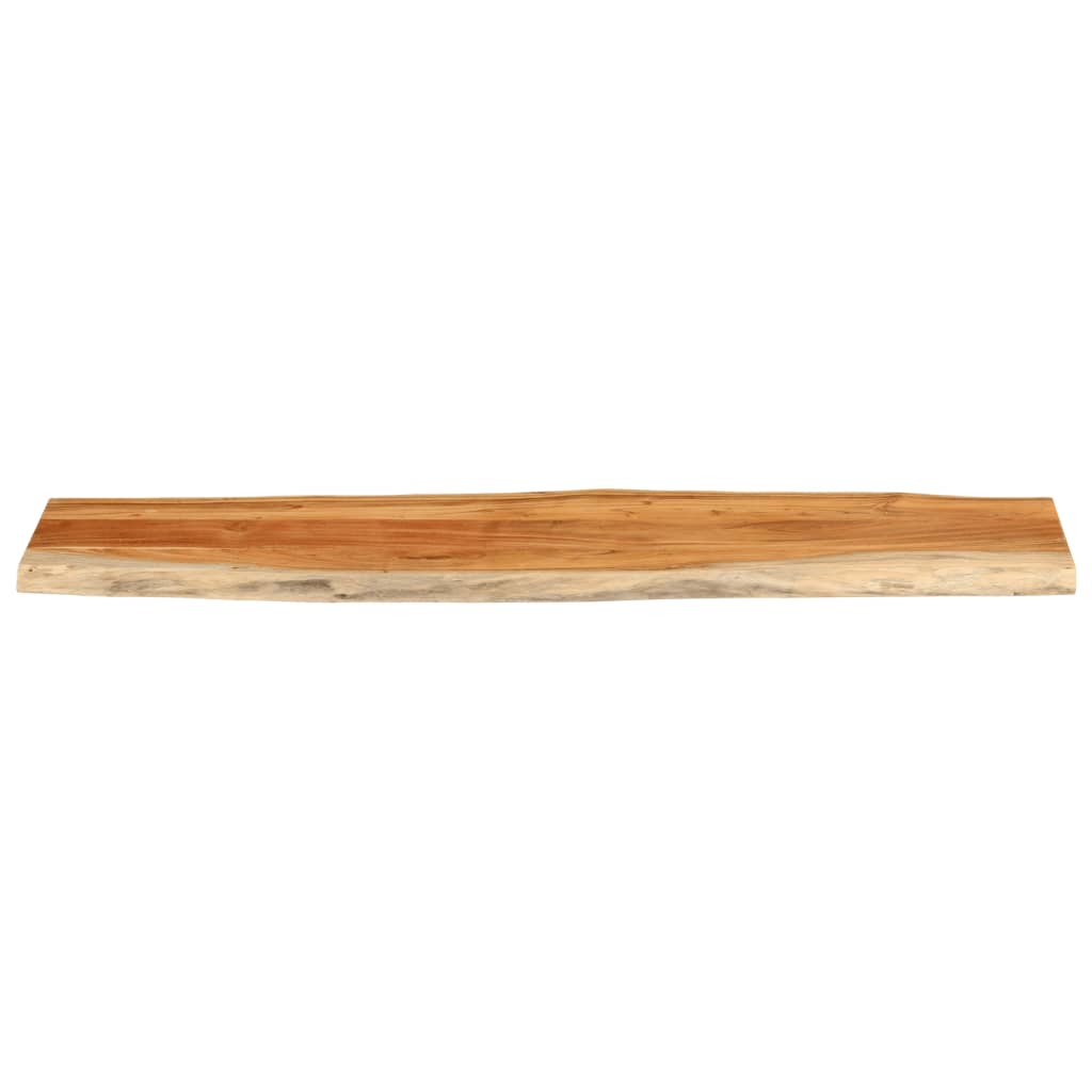 bordplade 160x40x3,8 cm rektangulær massivt akacietræ
