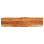bordplade 180x40x3,8 cm rektangulær massivt akacietræ