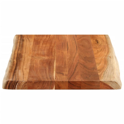 bordplade 90x60x3,8 cm rektangulær massivt akacietræ