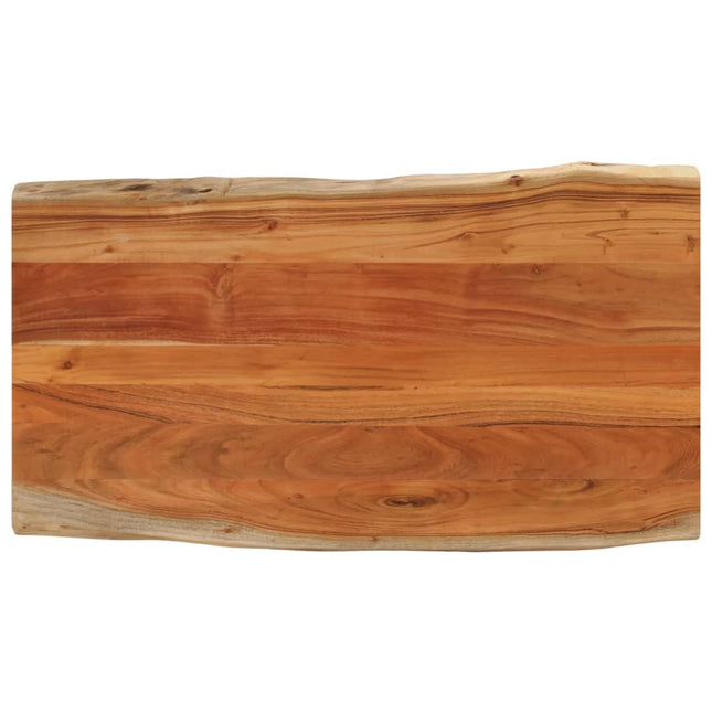 bordplade 110x60x3,8 cm rektangulær massivt akacietræ