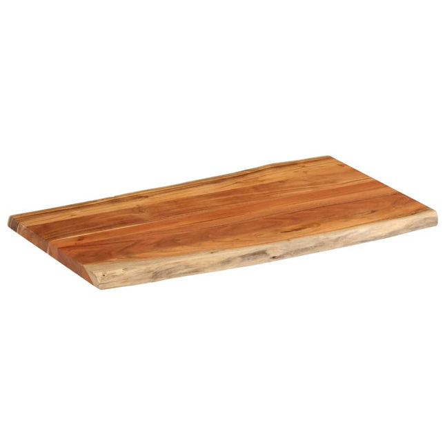 bordplade 120x60x3,8 cm rektangulær massivt akacietræ