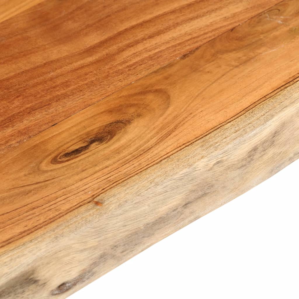 bordplade 120x60x3,8 cm rektangulær massivt akacietræ