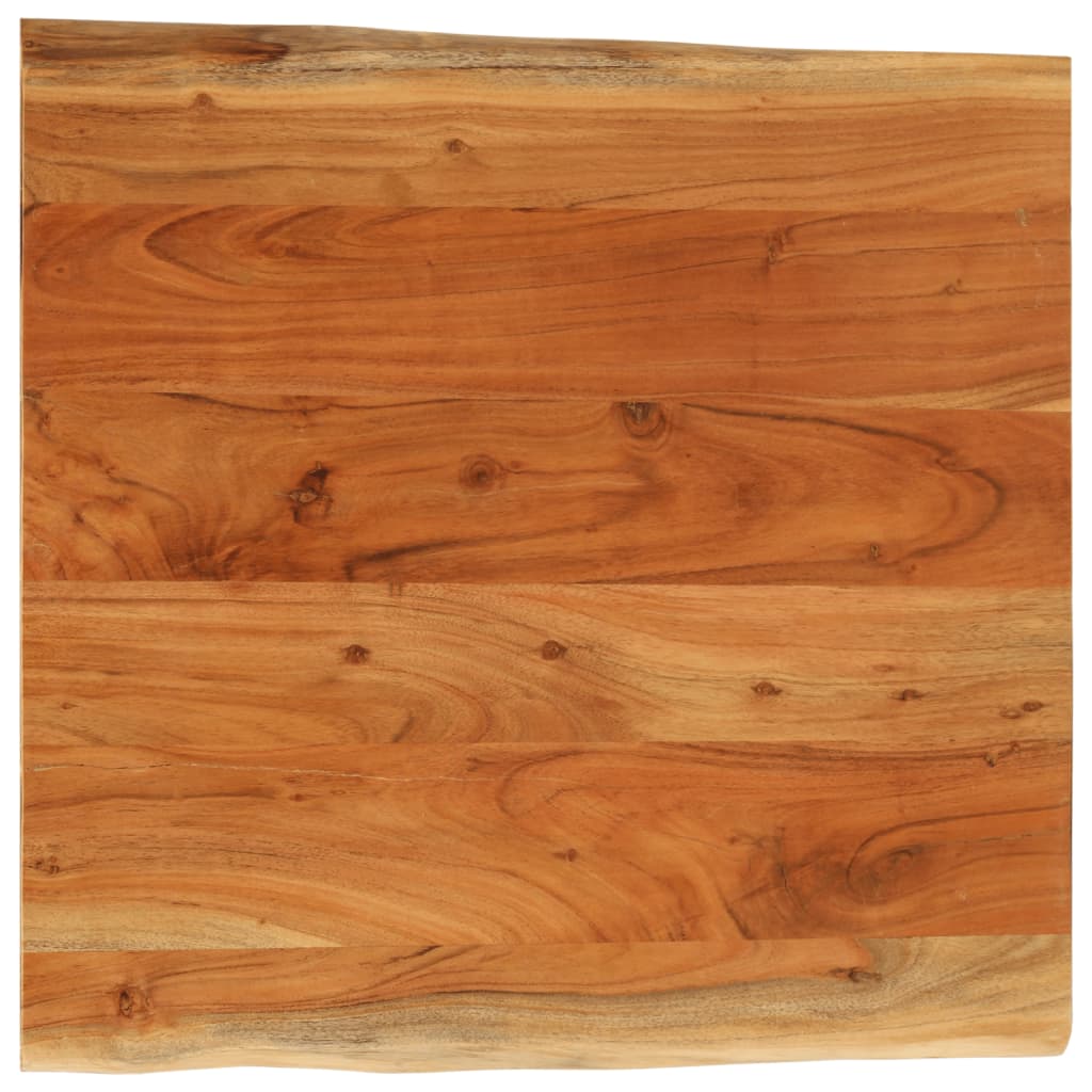 bordplade 140x40x3,8 cm rektangulr massivt akacietr