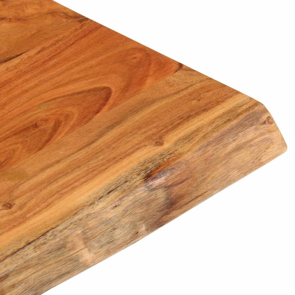 bordplade 140x40x3,8 cm rektangulær massivt akacietræ
