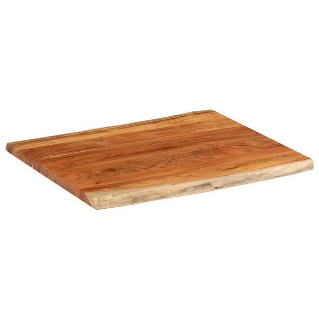 bordplade 100x80x3,8 cm rektangulær massivt akacietræ
