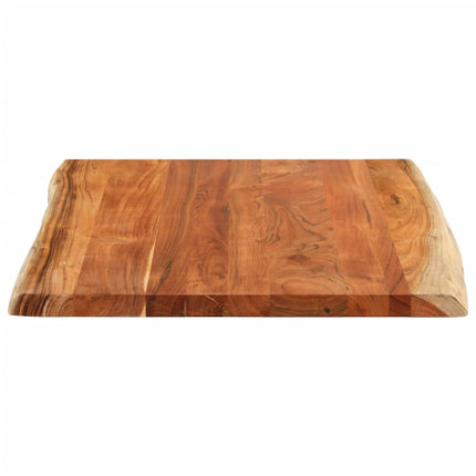 bordplade 110x80x3,8 cm rektangulær massivt akacietræ