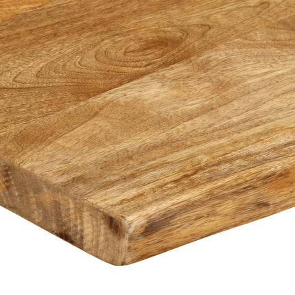 bordplade 50x40x3,8 cm naturlig kant massivt mangotræ