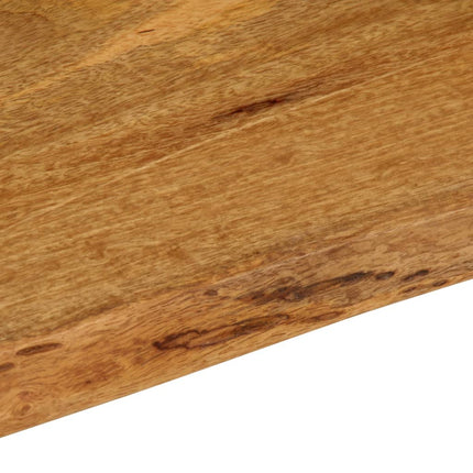 bordplade 80x40x3,8 cm naturlig kant massivt mangotræ