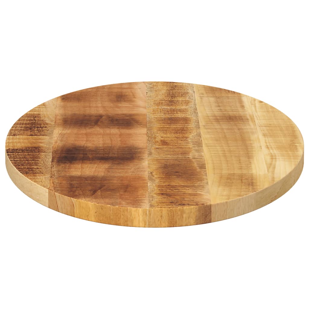 bordplade 90x40x2,5 cm oval massivt mangotræ