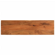 bordplade 110x30x2,5 cm rektangulær massivt akacietræ