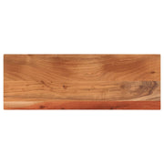 bordplade 80x40x2,5 cm rektangulær massivt akacietræ