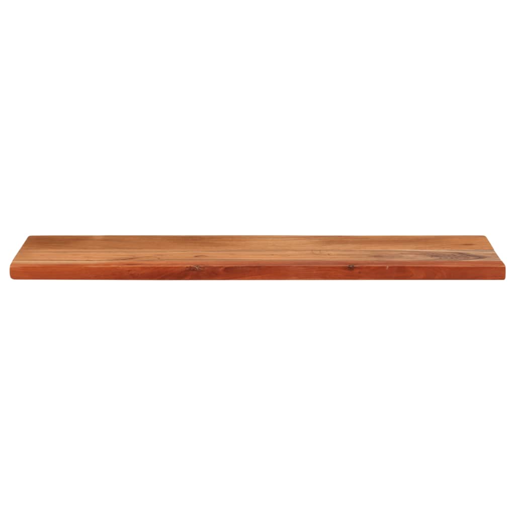 bordplade 80x40x2,5 cm rektangulær massivt akacietræ