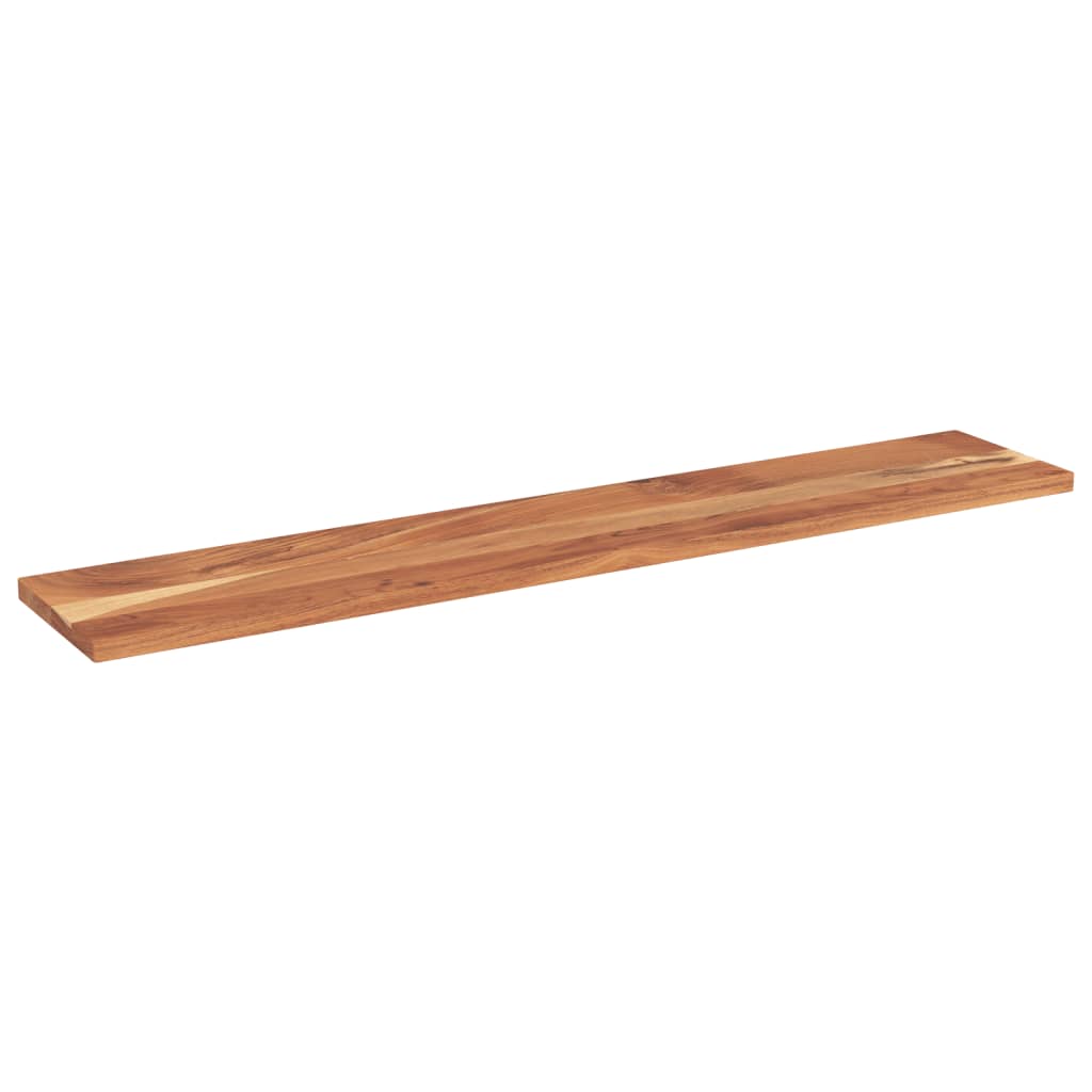 bordplade 140x40x2,5 cm rektangulær massivt akacietræ