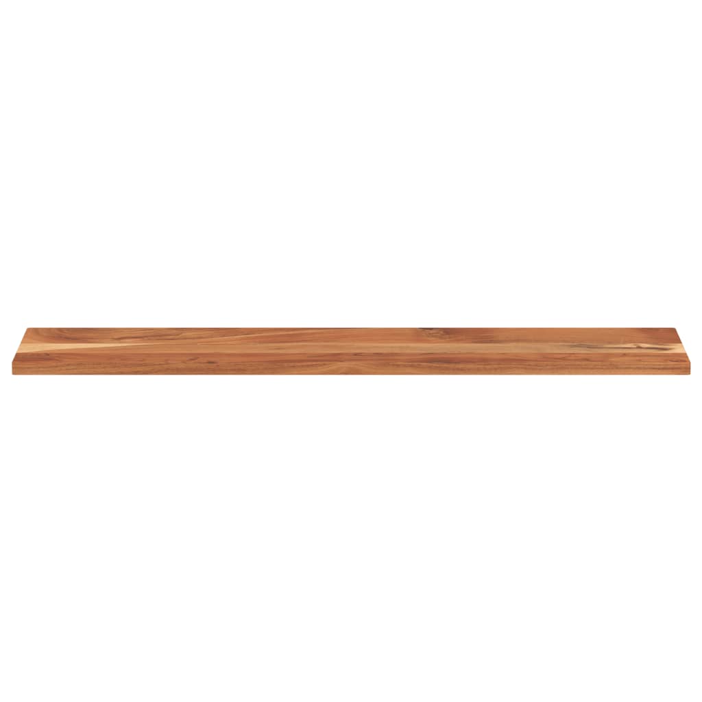 bordplade 140x40x2,5 cm rektangulær massivt akacietræ