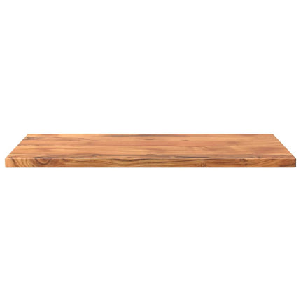 bordplade 70x60x2,5 cm rektangulær massivt akacietræ