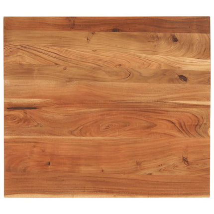 bordplade 110x80x2,5 cm rektangulær massivt akacietræ