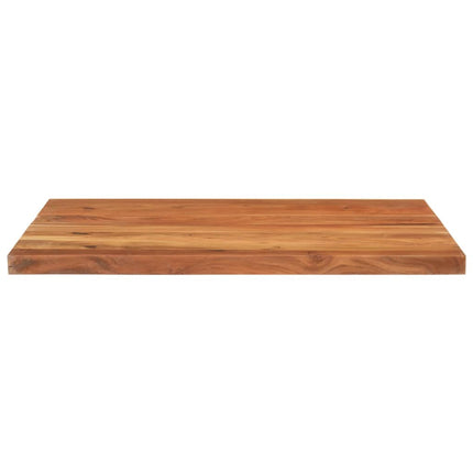 bordplade 110x80x2,5 cm rektangulær massivt akacietræ