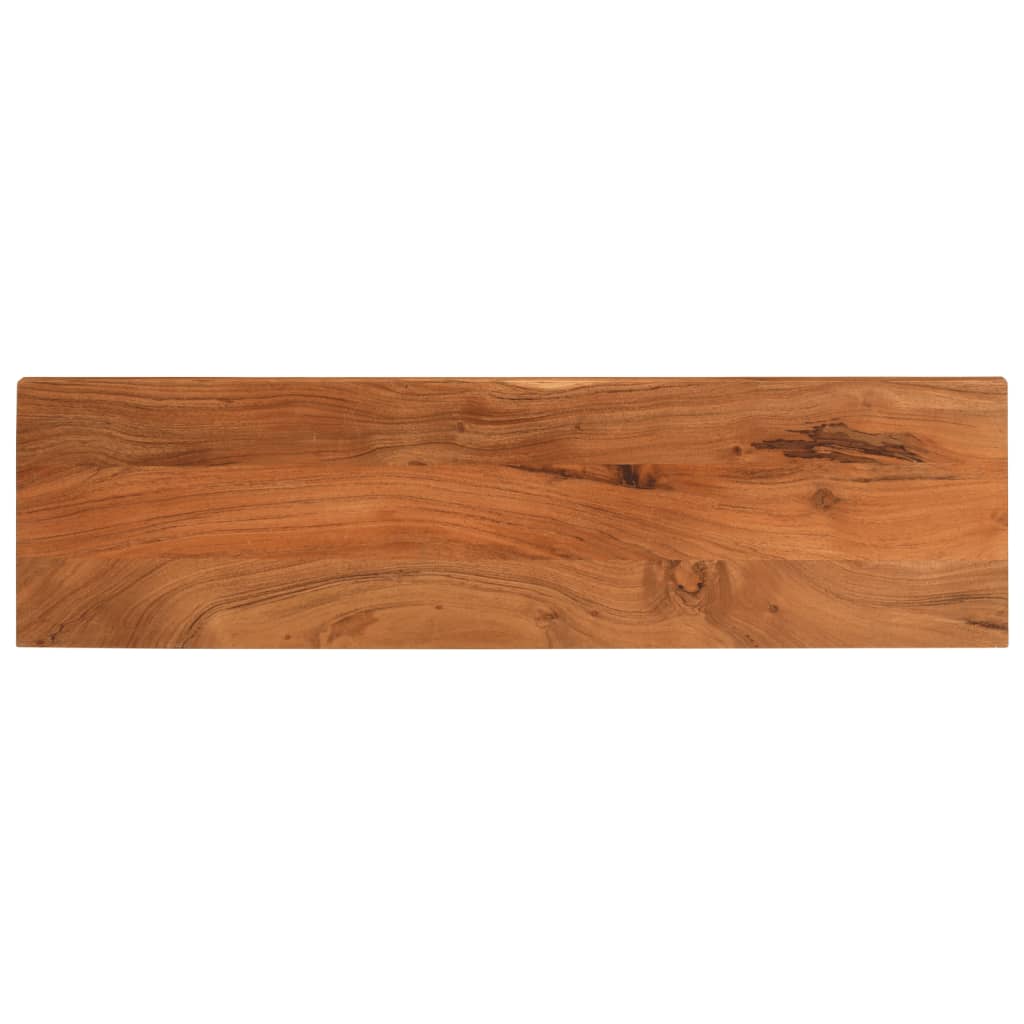bordplade 100x20x3,8 cm rektangulær massivt akacietræ billede