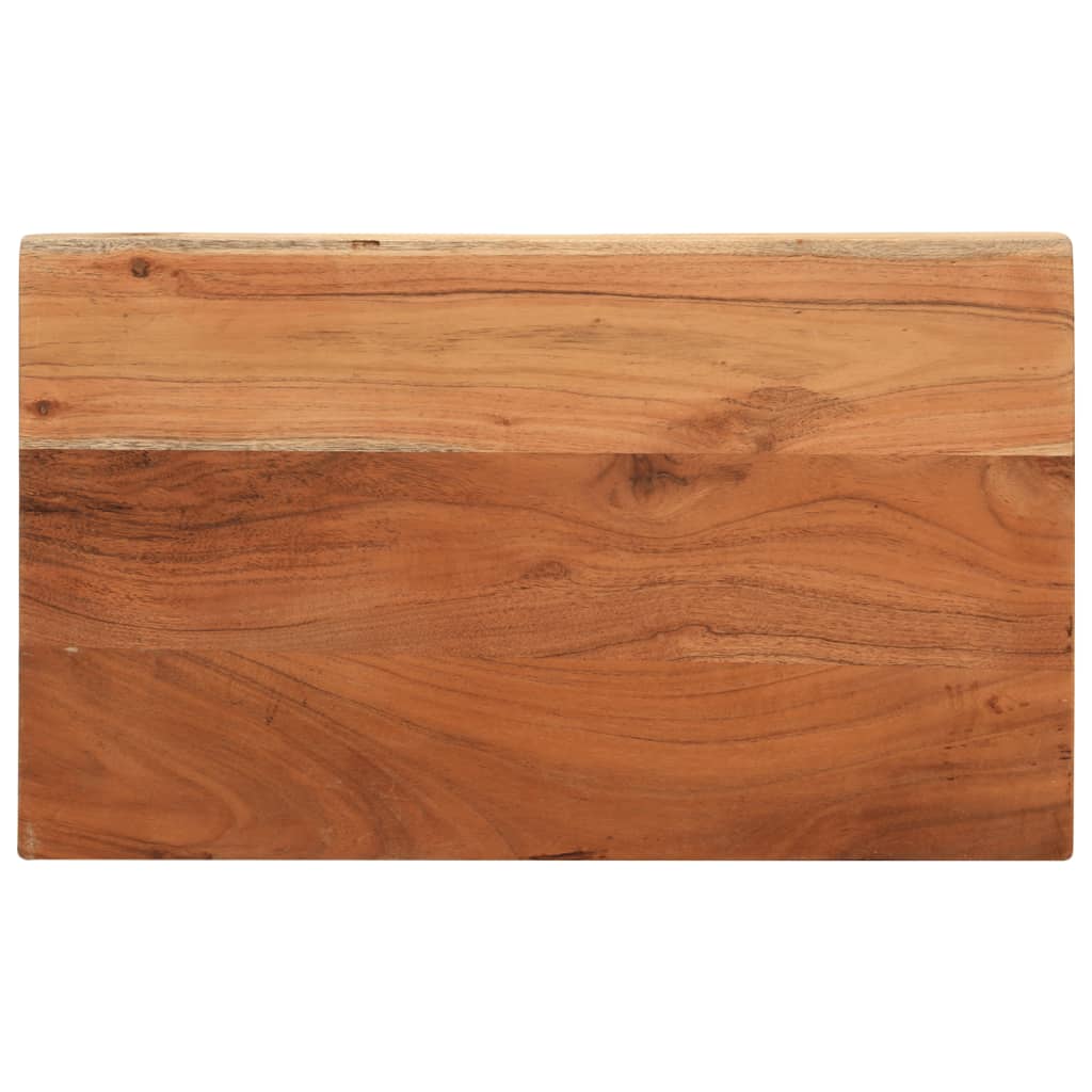 bordplade 60x30x3,8 cm rektangulær massivt akacietræ