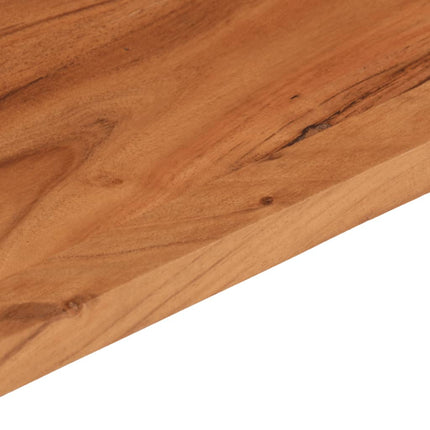 bordplade 90x30x3,8 cm rektangulær massivt akacietræ