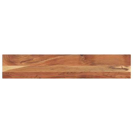 bordplade 140x40x3,8 cm rektangulær massivt akacietræ