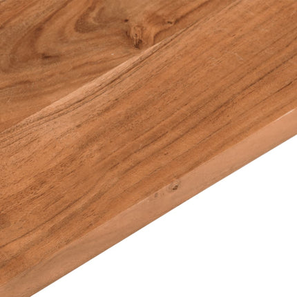 bordplade 140x40x3,8 cm rektangulær massivt akacietræ