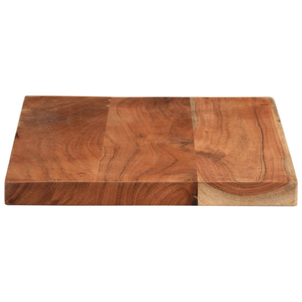 bordplade 50x40x3,8 cm rektangulær massivt akacietræ