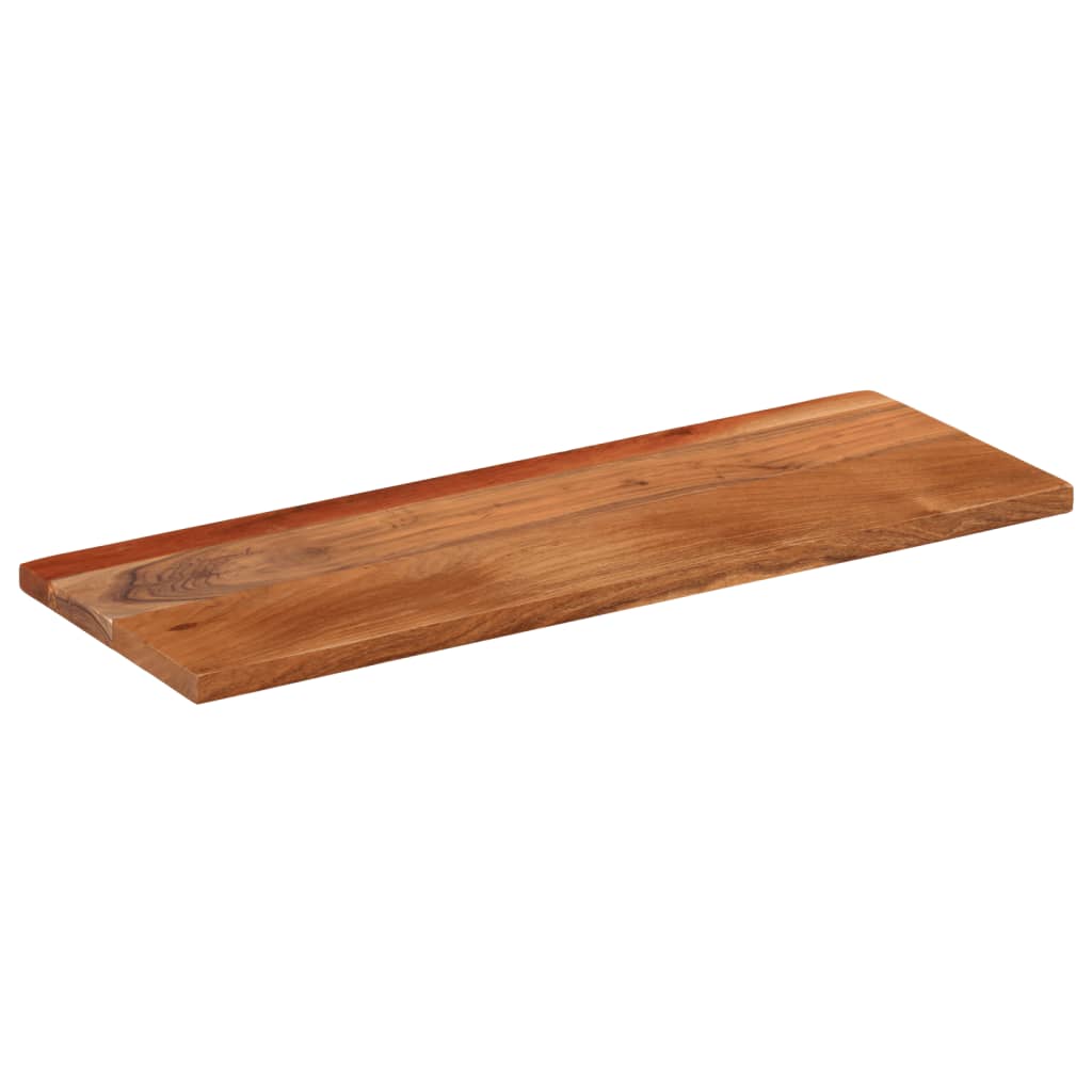 bordplade 90x40x3,8 cm rektangulær massivt akacietræ