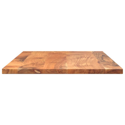 bordplade 80x50x3,8 cm rektangulær massivt akacietræ