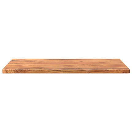 bordplade 80x70x3,8 cm rektangulær massivt akacietræ