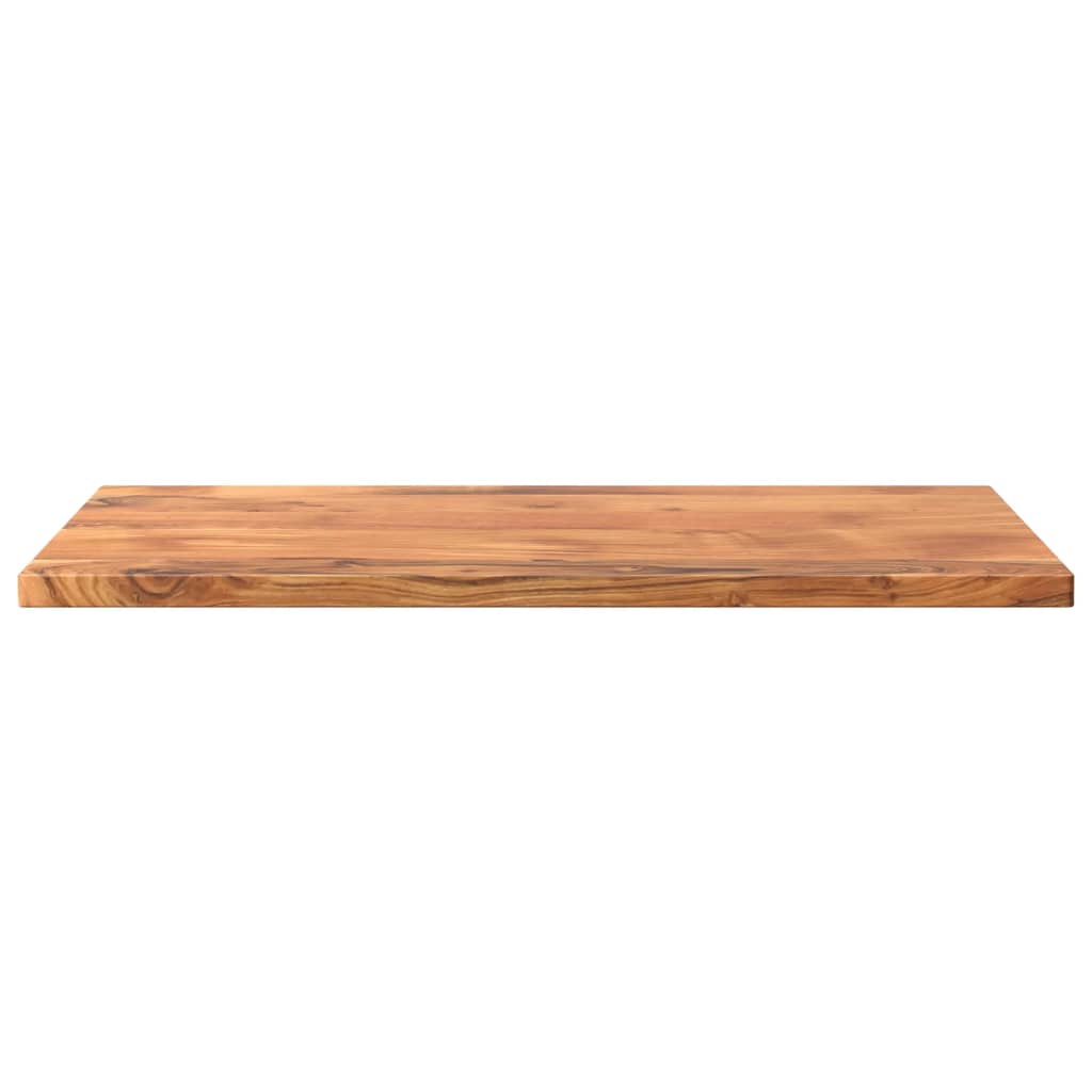 bordplade 90x70x3,8 cm rektangulær massivt akacietræ