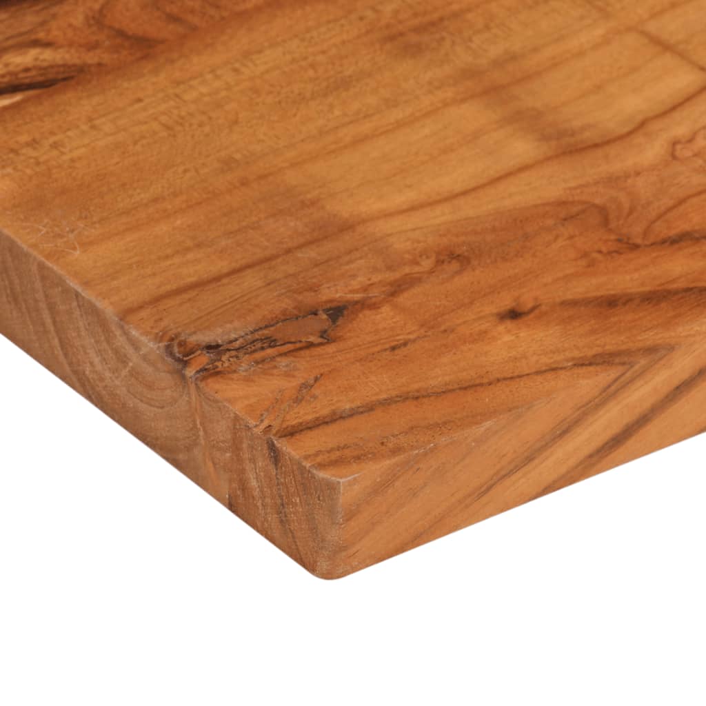 bordplade 90x70x3,8 cm rektangulær massivt akacietræ
