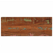 bordplade 80x20x3,8 cm rektangulær massivt genbrugstræ