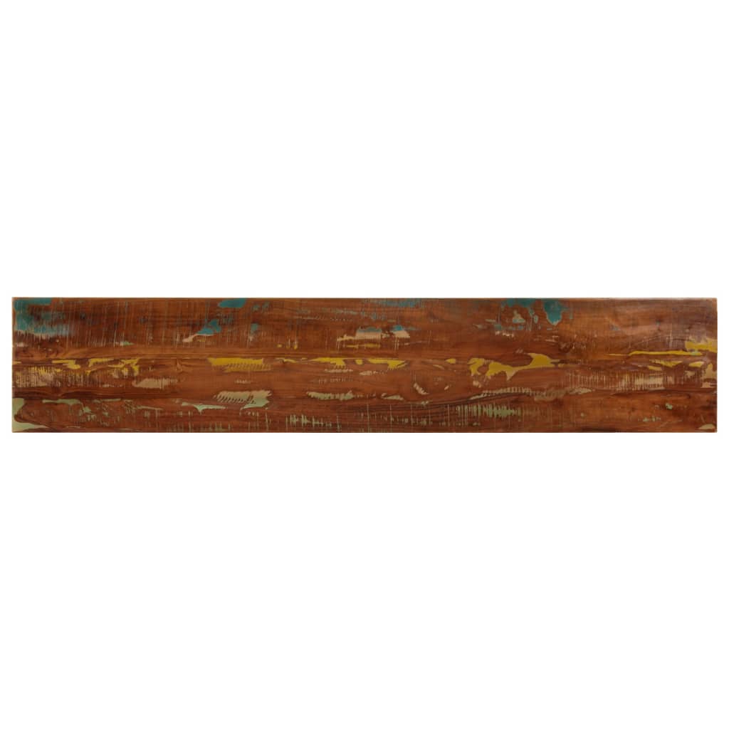 vidaXL bordplade 140x20x3,8 cm rektangulær massivt genbrugstræ