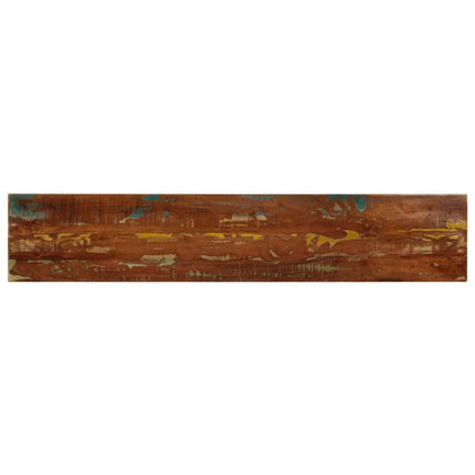 bordplade 180x30x3,8 cm rektangulær massivt genbrugstræ